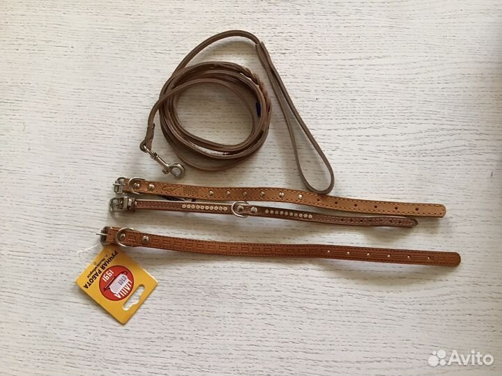 Поводок и ошейники для маленьких собак