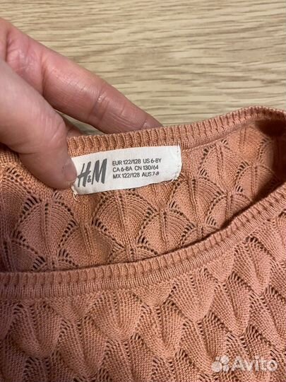 Одежда доя девочки 122-128 фирмы H&M
