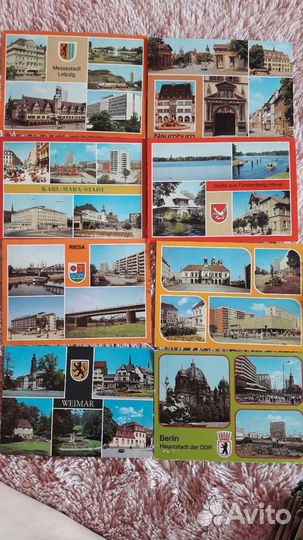 Открытки города гдр