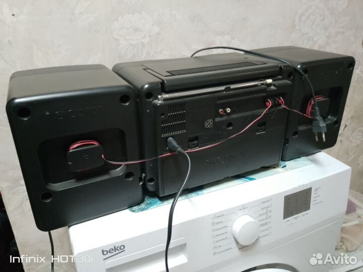 Музыкальный центр sony CFS-715S mega bass