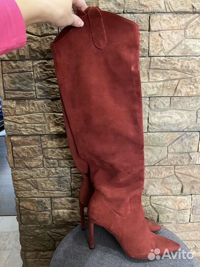 Ботфорты zara