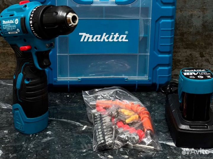 Бесщеточный шуруповерт Makita 18V