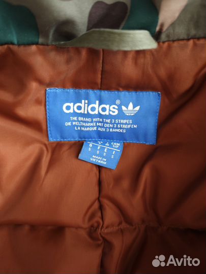 Парка- пуховик Adidas originals, р. S, оригинал