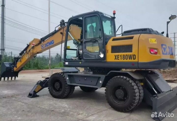 Колёсный экскаватор XCMG XE180WD, 2023