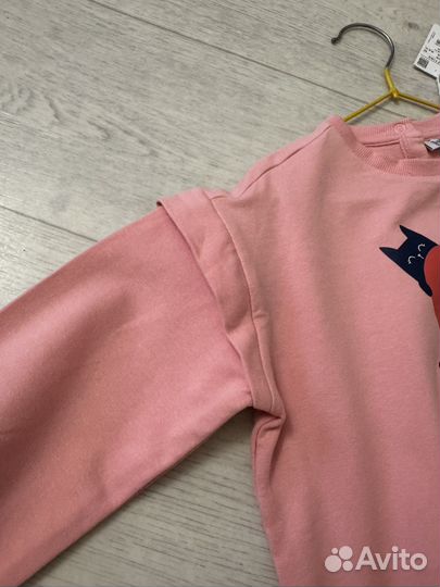 Свитшот на девочку 92 новый OVS