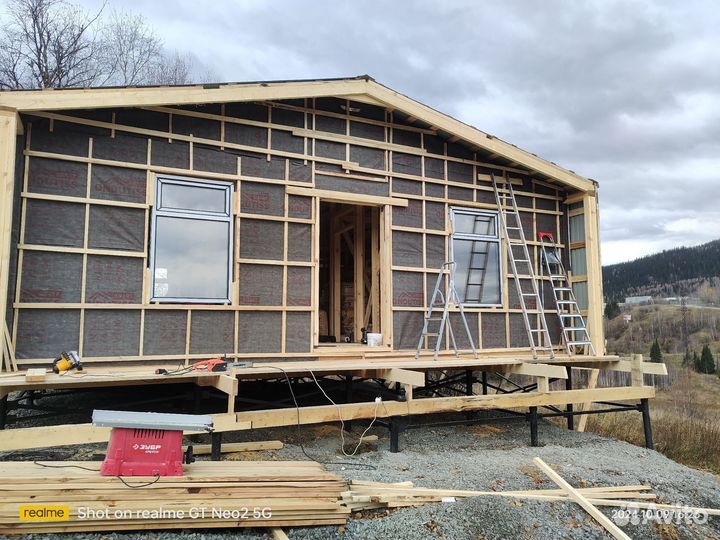 Строительство каркасных домов