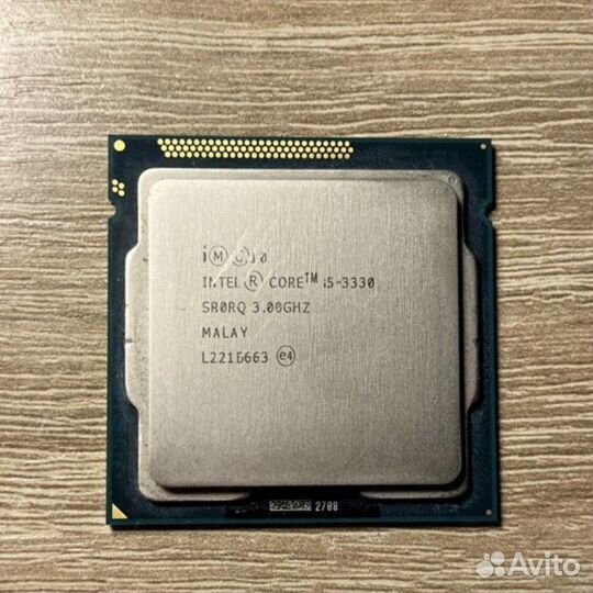Процессор intel core i5-3330