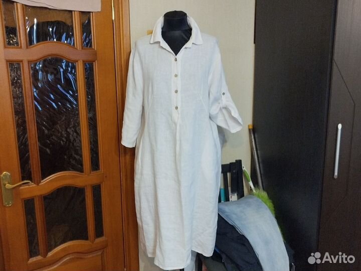 Женская одежда лён, хлопок 48-52