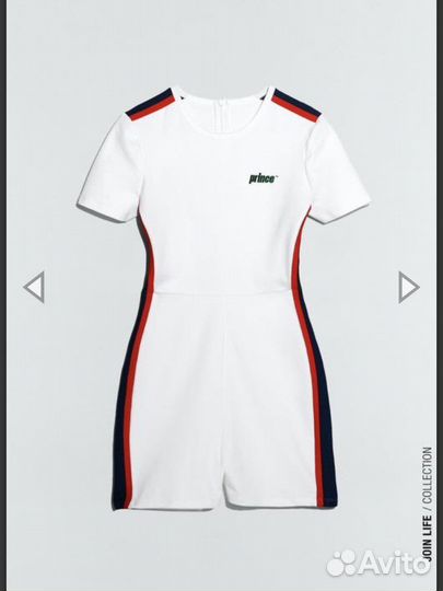 Комбинезон zara женский белый