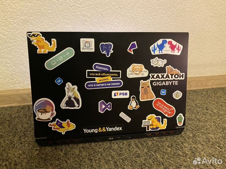 Игровой ноутбук gigabyte. RTX 3050