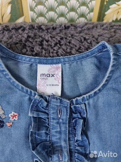 Платье для девочки 74