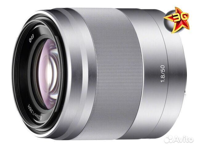 Объектив Sony 50mm f/1.8 OSS SEL-50F18 Silver
