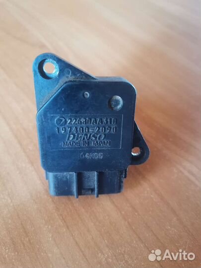 Датчик расхода воздуха на Subaru