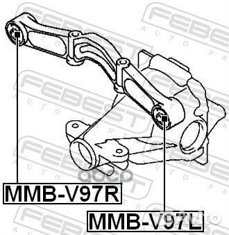 Опора дифференциала MMB-V97L MMB-V97L Febest