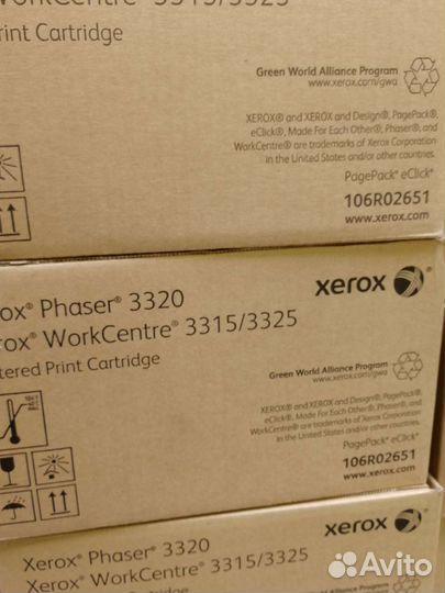 Новые оригинальные картриджи