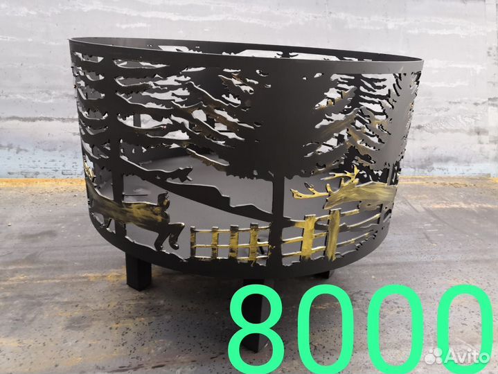 Чаша для костра, Мангалы в виде животных