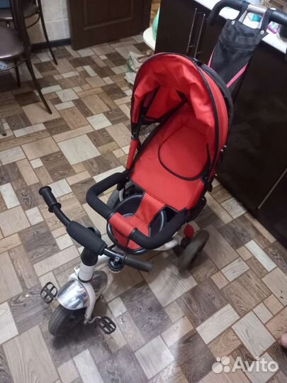 Прогулочная коляска велосипед