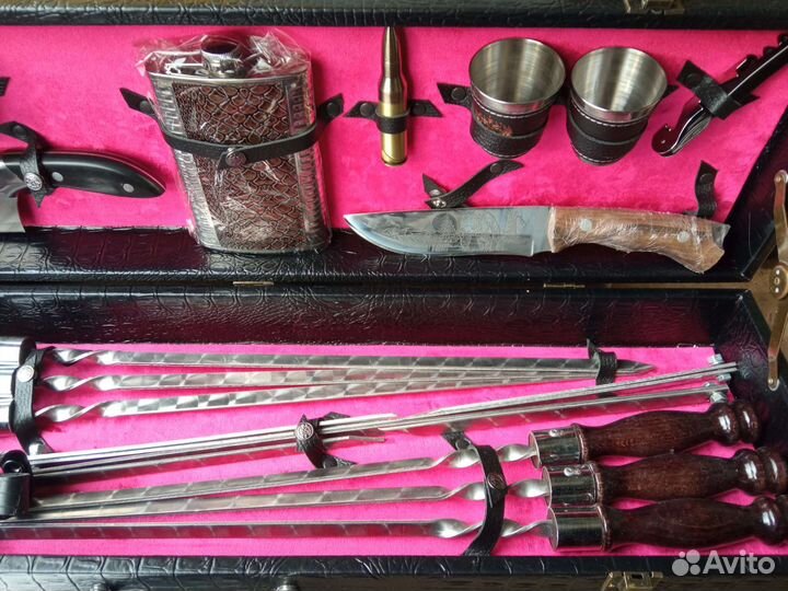 Шашлычный подарочный набор Кизляр