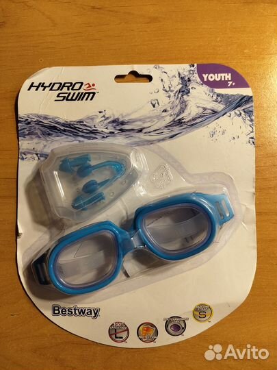 Водный пистолет, надувной матрас, круг, очки