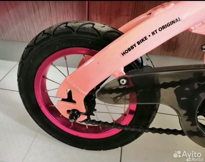 Беговел hobby bike 2 в 1