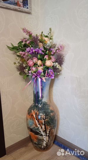 Ваза большая напольная