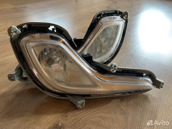 Противотуманные фары на hyundai solaris 1