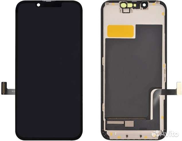 Дисплей для iPhone 13 Черный (Hard oled)
