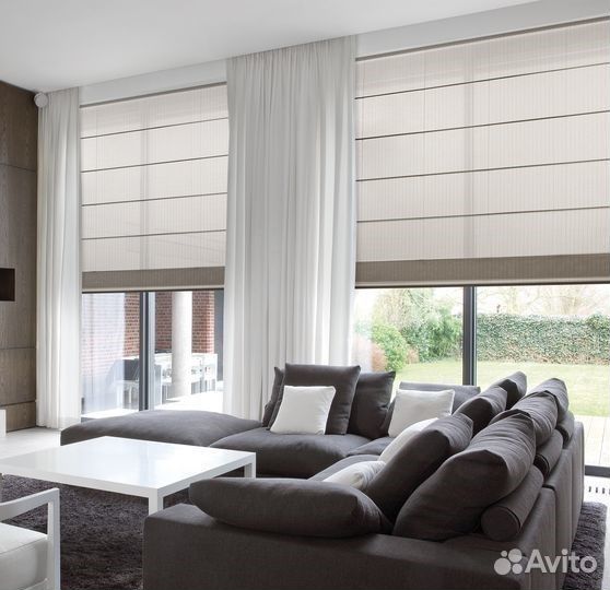 Римские шторы под заказ