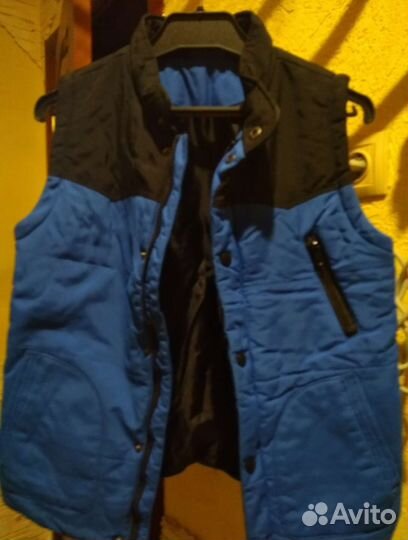 Жилет утеплённый для мальчика