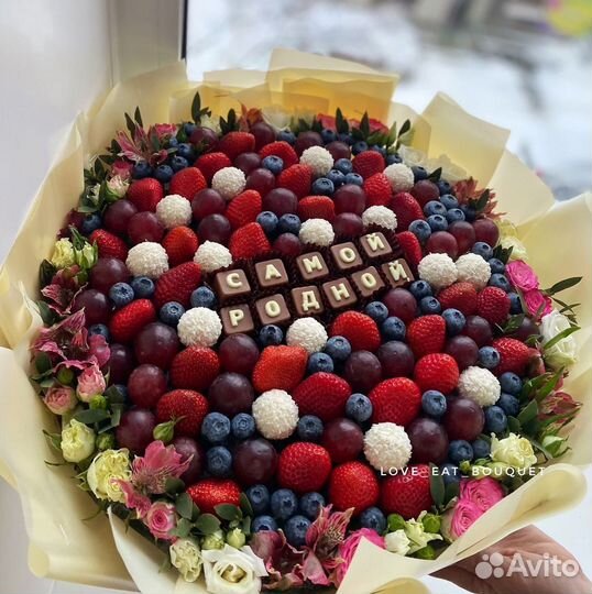 Букет из клубники/ ягодный букет