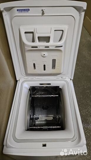 Стиральная машина бу hotpoint ariston с верт.загр