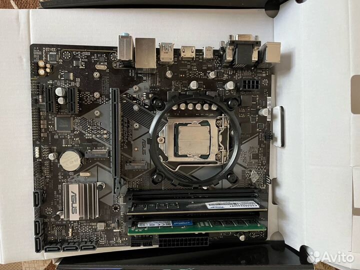 Intel core i5 8400+asus prime b360m-a+snowman m-t4