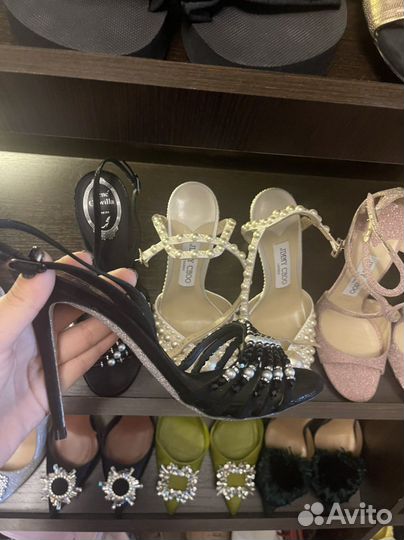 Босоножки Rene caovilla 38 оригинал