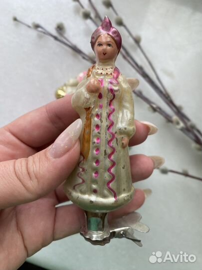 Советские елочные игрушки СССР