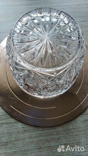 Ваза хрустальная СССР