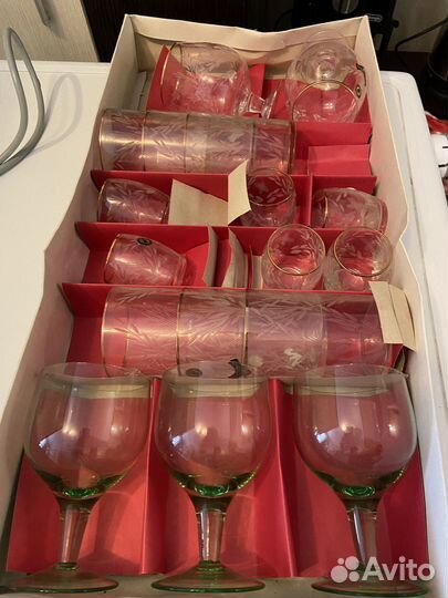 Набор стаканов СССР