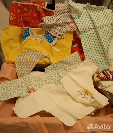 Детская одежда и пелёнки времен СССР
