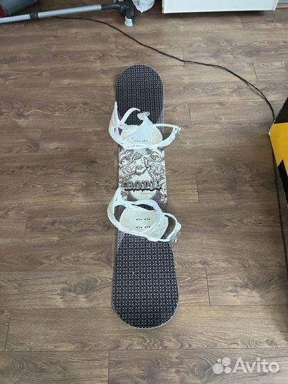Сноуборд 150 и крепления