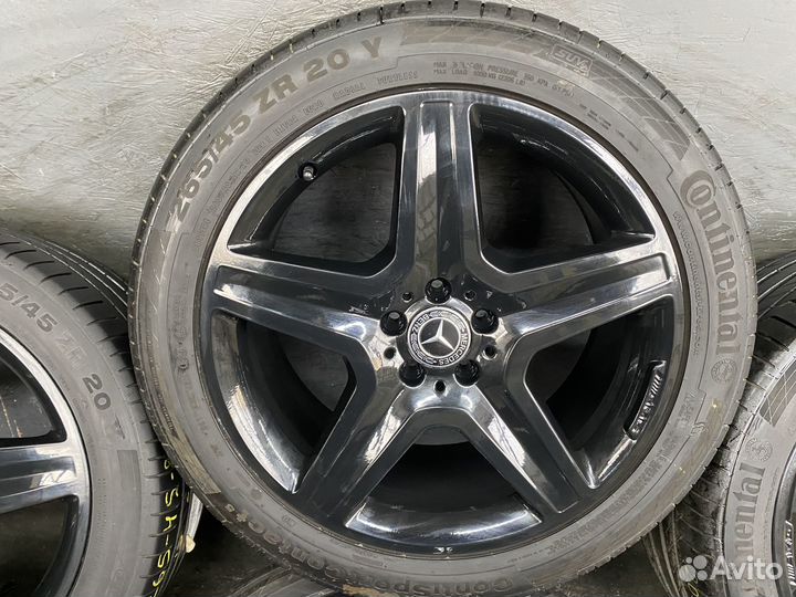 Оригинальные колёса на Mercedes GLE/ML W166 R20