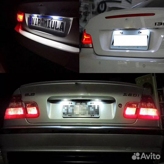 Led подсветка гос номера BMW E39 E70 E71 E60 E90