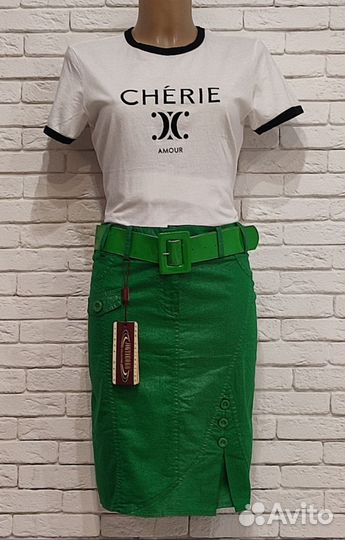 Юбка в стиле Сафари летняя