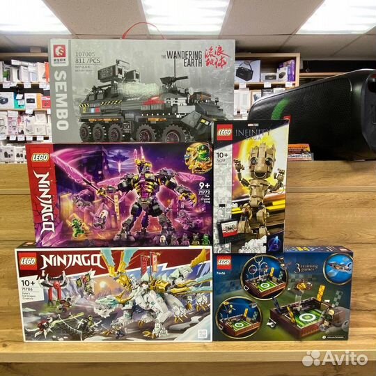 Большой ассортимент Lego