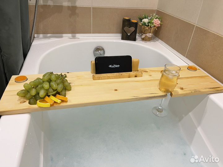 Столик полка для ванной