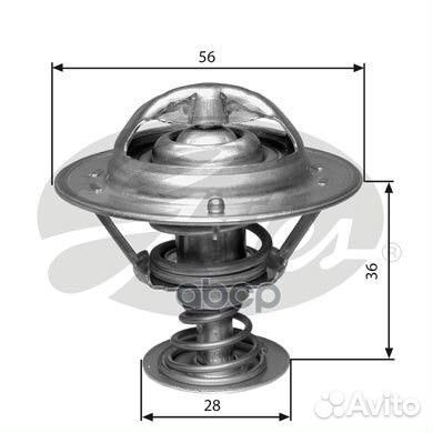 Термостат lexus IS 200,GS 300,toyota auris
