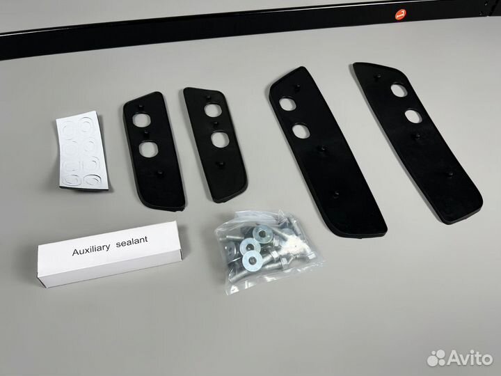 Рейлинги Toyota Harrier 30 Черные T2113