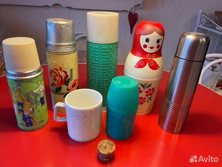 Термоса разные б-у рабочие
