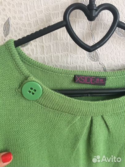 Вязаное платье