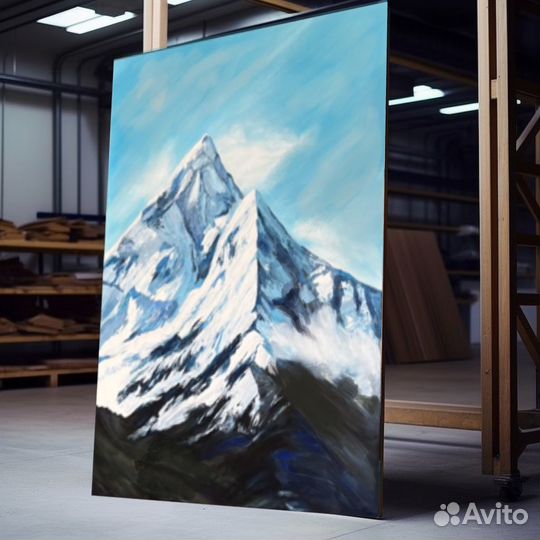 Интерьерные картины в холодном цвете