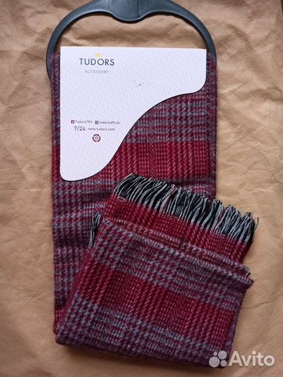 Мужской шарф турецкого бренда Tudors, новый