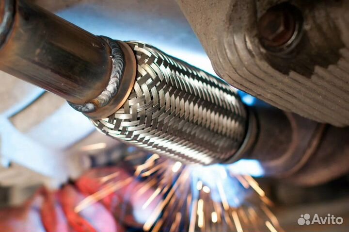 Ремонт глушителя MB S-Класс 2013-2017